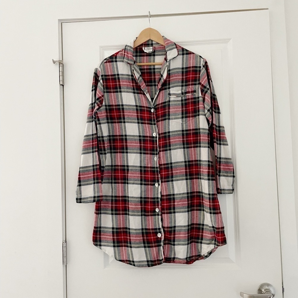 Taylor Linens Aberdeen Tartan Plaid Nightshirt